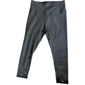 Kyodan Leggings Womens XL Gray High Waist Stretch‎ Activewear Yoga Pants Gym